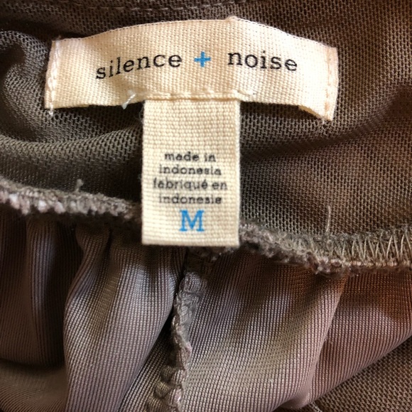 Silence + Noise Women's Skort Dress, Gray Medium - Picture 2 of 8